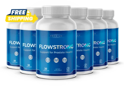 FlowStrong Six Bottle Pack &ndash; 180-Day Supply, Best Value